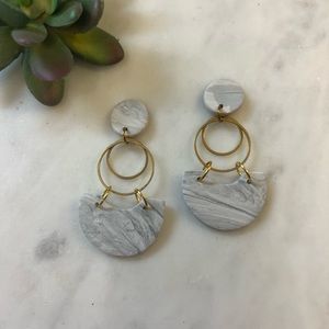 Handcrafted Polymer Clay Earrings 2 for $25